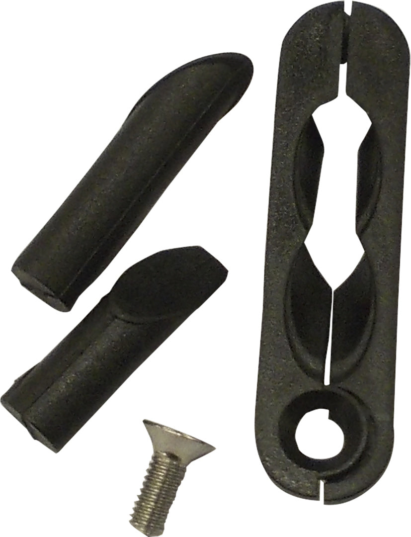 Astro top tube cable guide, two cable