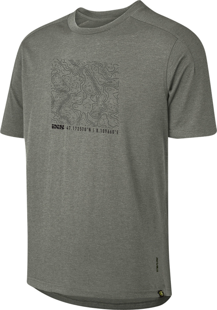 FlowTech Kids Tee (contour) olive