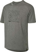 FlowTech Kids Tee (contour) olive