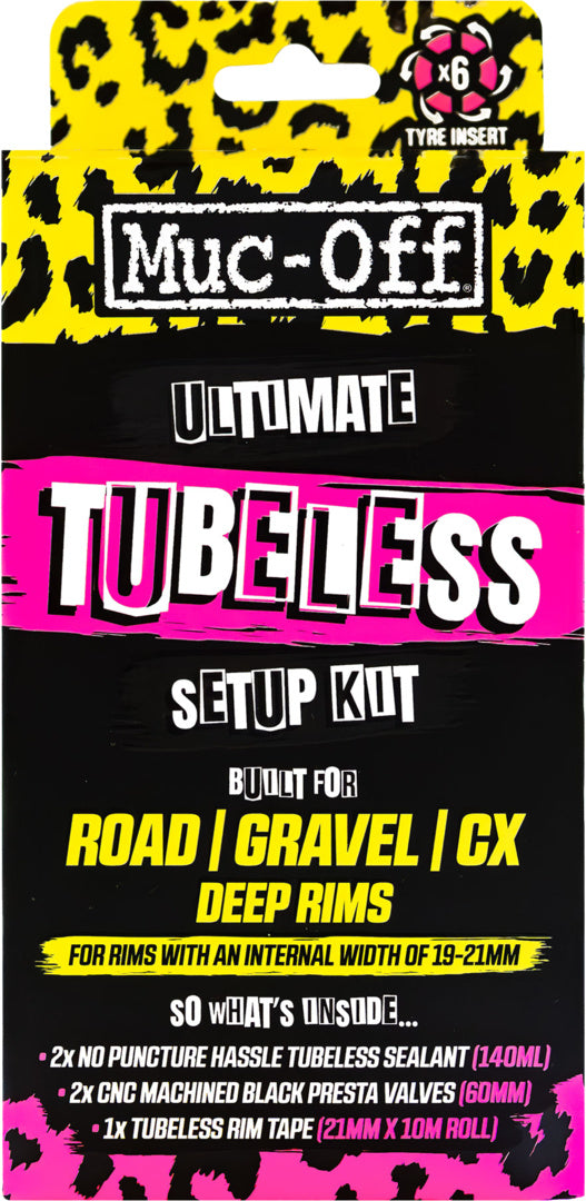 Ultimate Tubeless Setup Kit - Road / Gravel 60mm