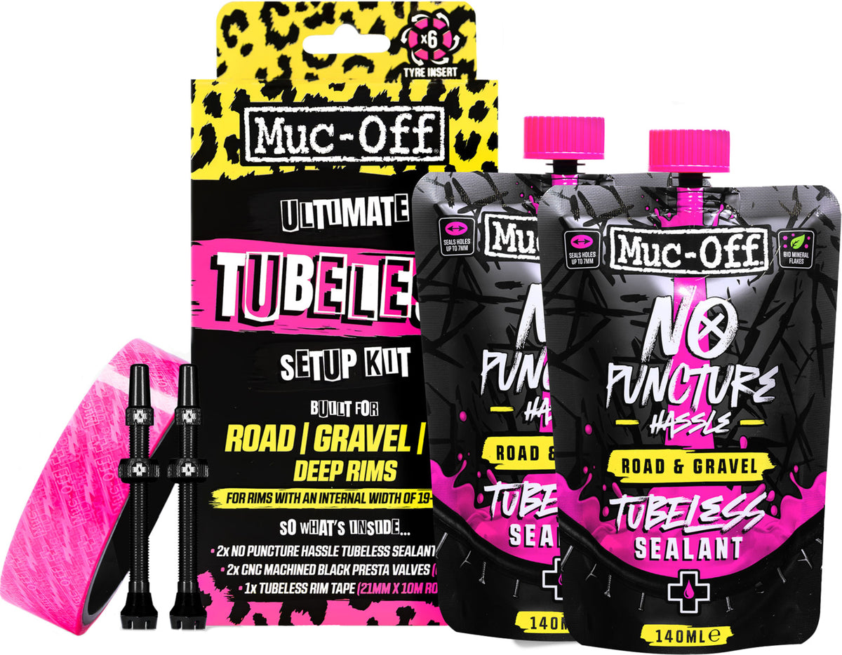 Ultimate Tubeless Setup Kit - Road / Gravel 60mm