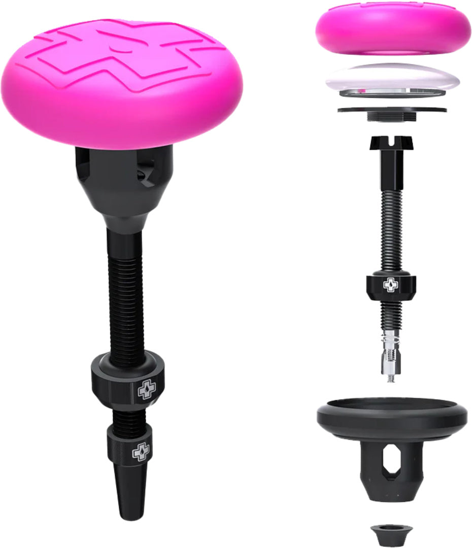 Tubeless Secure Air Tag Holder + Valve Kit