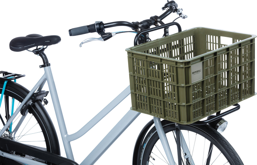 Bicycle Crate, recycled plastic