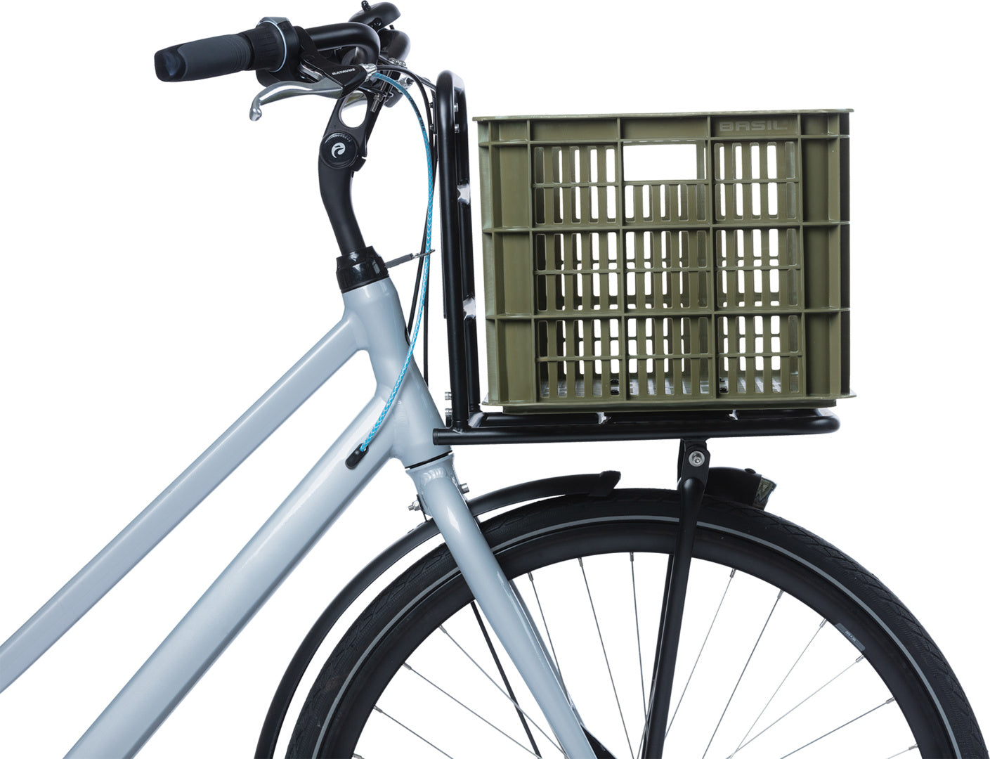 Bicycle Crate, recycled plastic
