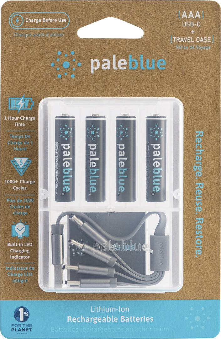 Battery AAA USB-C 4pcs