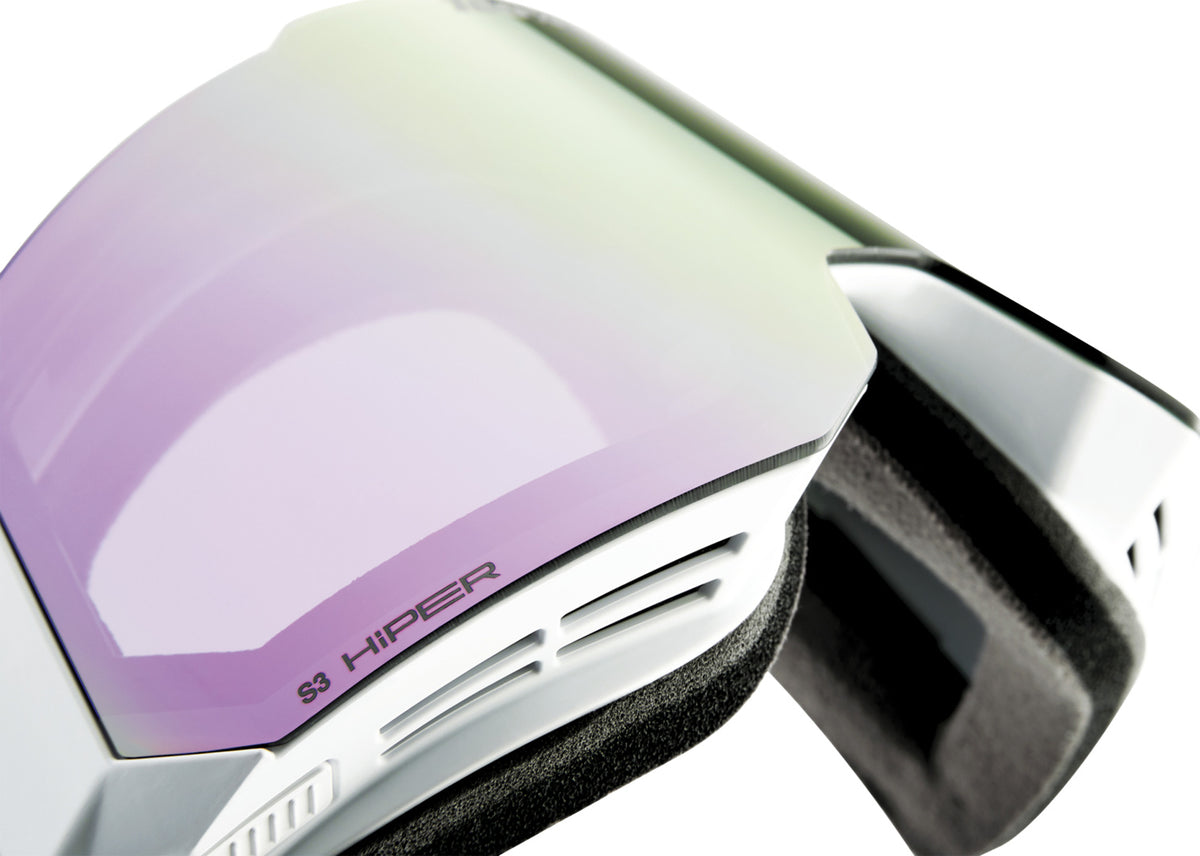 Snowcraft Hiper Goggle /Lavender - Mirror Lavender Lens