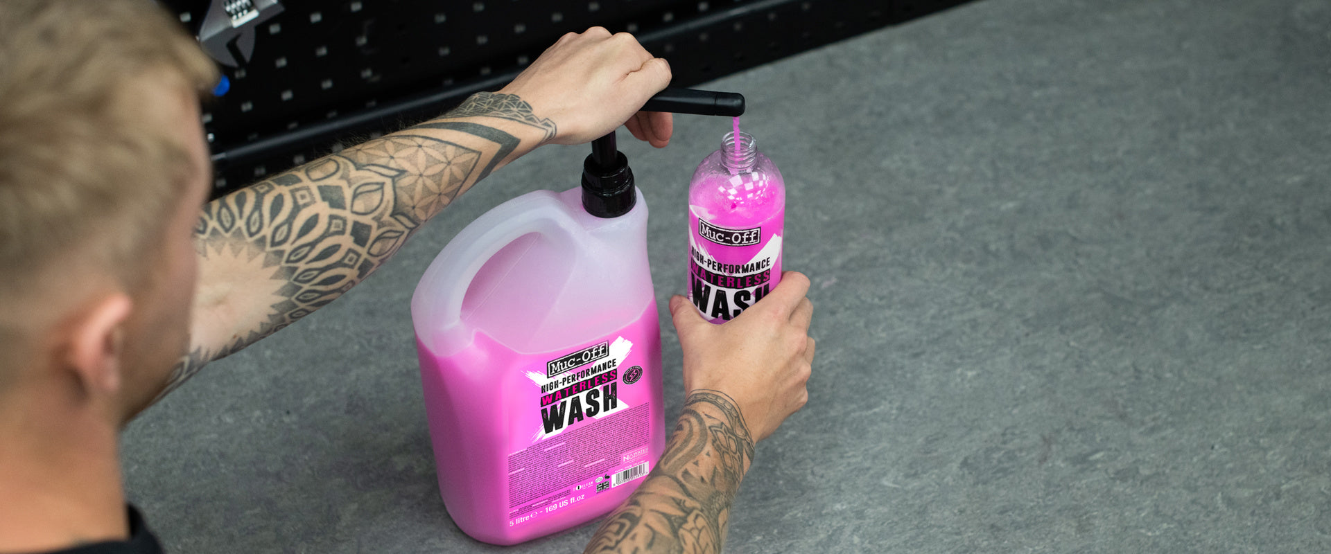 High Performance Waterless Wash