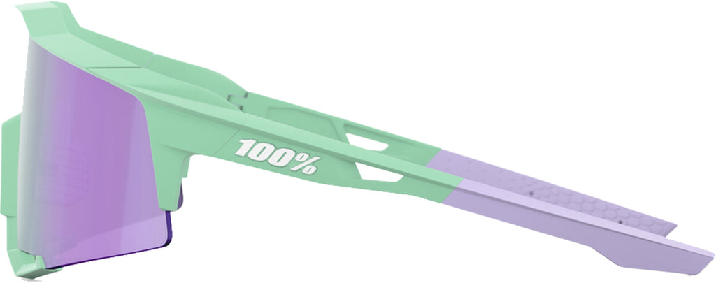 Glasses Speedcraft Soft Tact Mint - HiPER Lavender Mirror Lens