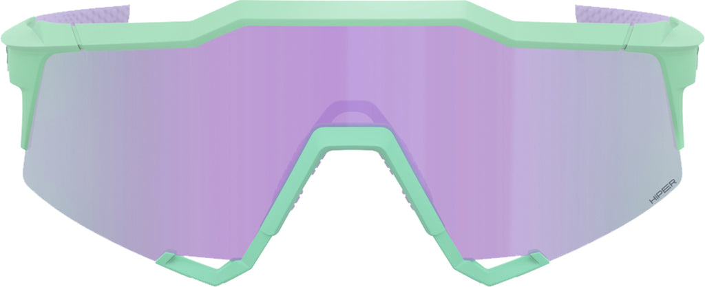 Glasses Speedcraft Soft Tact Mint - HiPER Lavender Mirror Lens