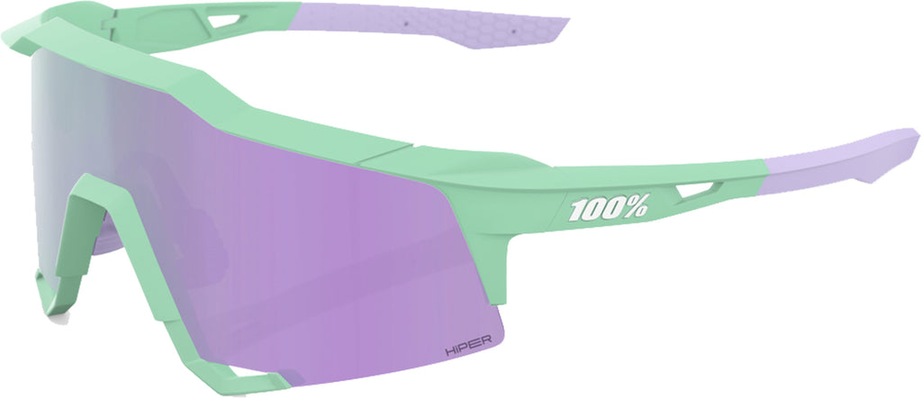 Glasses Speedcraft Soft Tact Mint - HiPER Lavender Mirror Lens