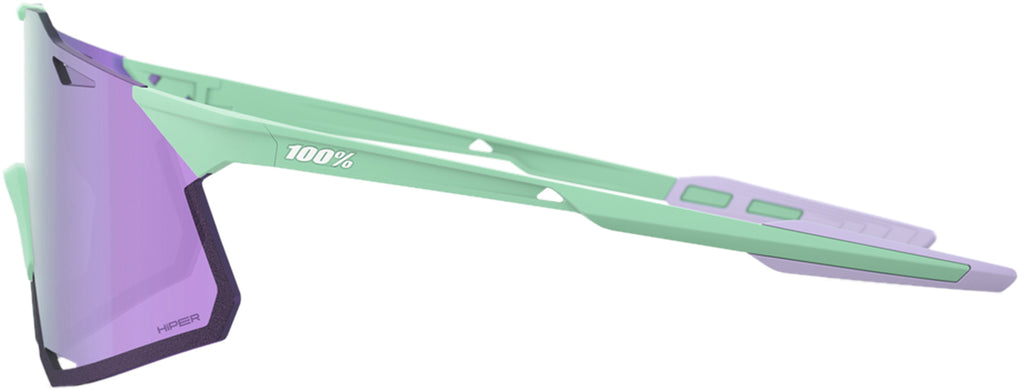 Glasses Hypercraft - Soft Tact Mint - HiPER Lavender Mirror Lens
