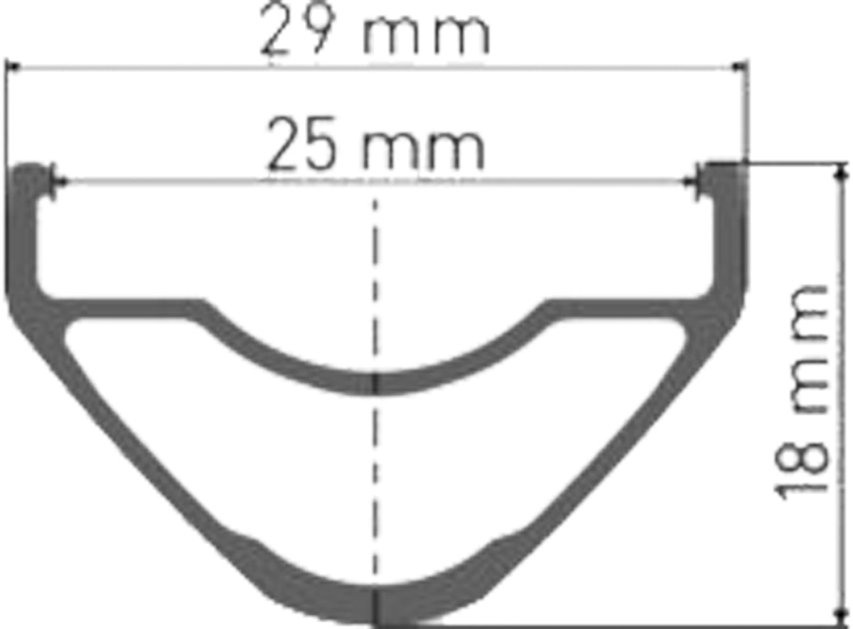 XR 1700 SPLINE wheel 29" CL 25 12/148 XD
