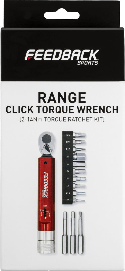 Range Click Torque Ratchet Wrench Kit