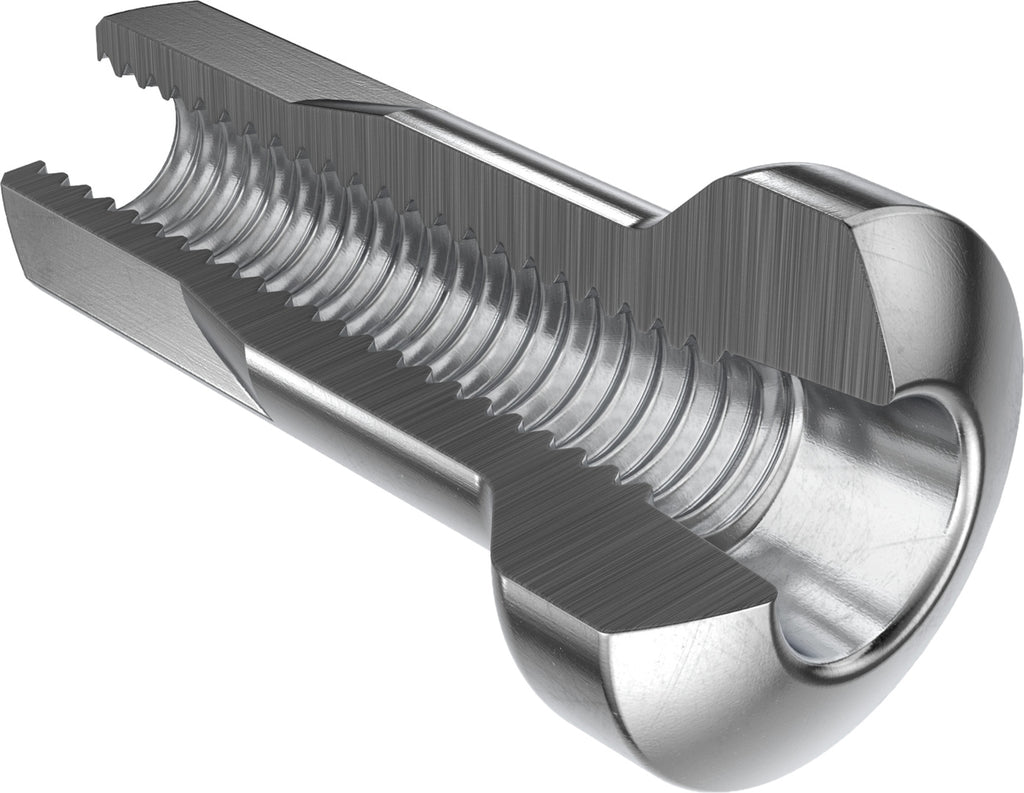 Standard nipple hidden aluminum 2.0/12mm, , 100 pieces.