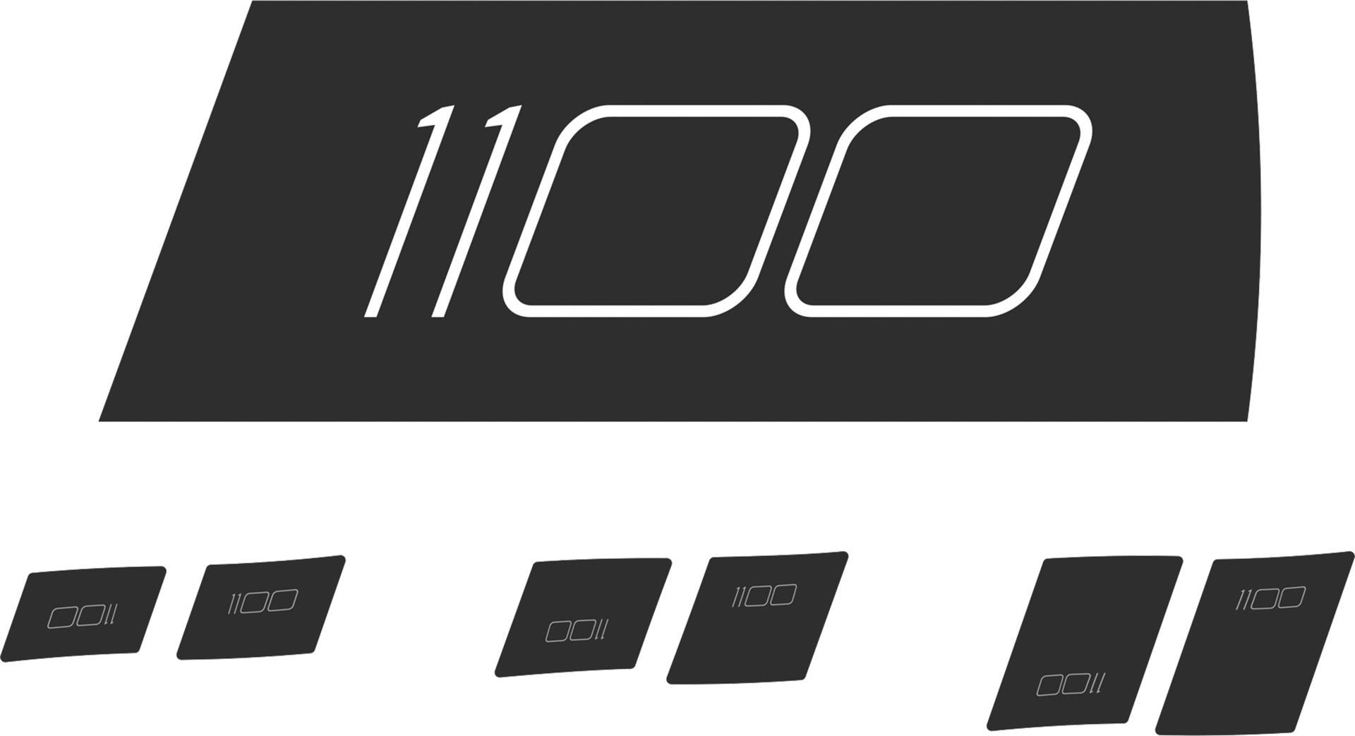 ARC 1100 DISC db Glue Set 1100 Lettering vinyl