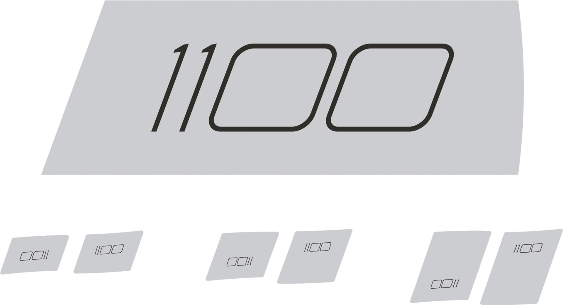 ARC 1100 DISC db Glue Set 1100 Lettering vinyl