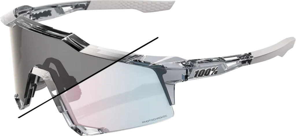 Speedcraft Polished Translucent - Rose Mirror Photochromic Lens