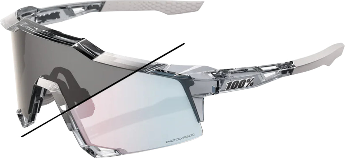 Speedcraft Polished Translucent - Rose Mirror Photochromic Lens