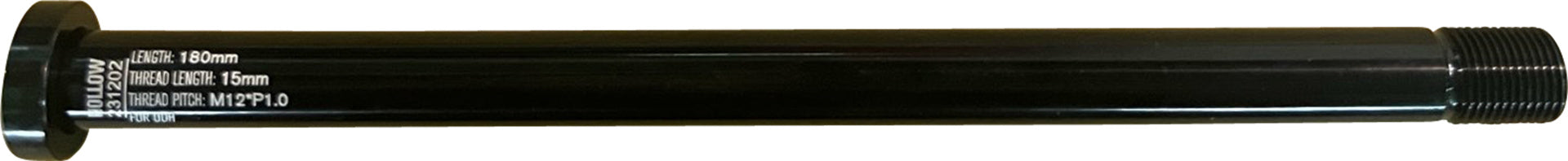 thru axle rear, 09-QR-O0021-2