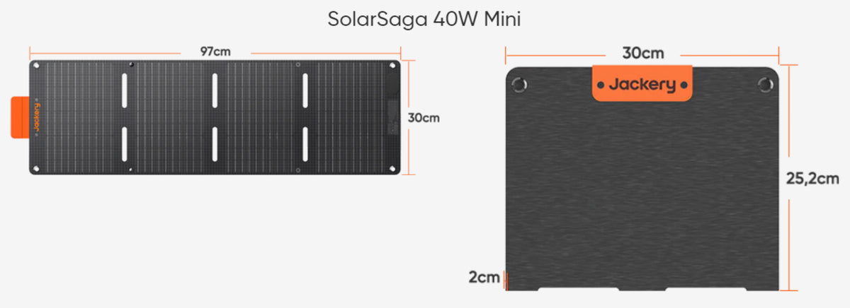Solar Generator 300Plus with 40W Mini