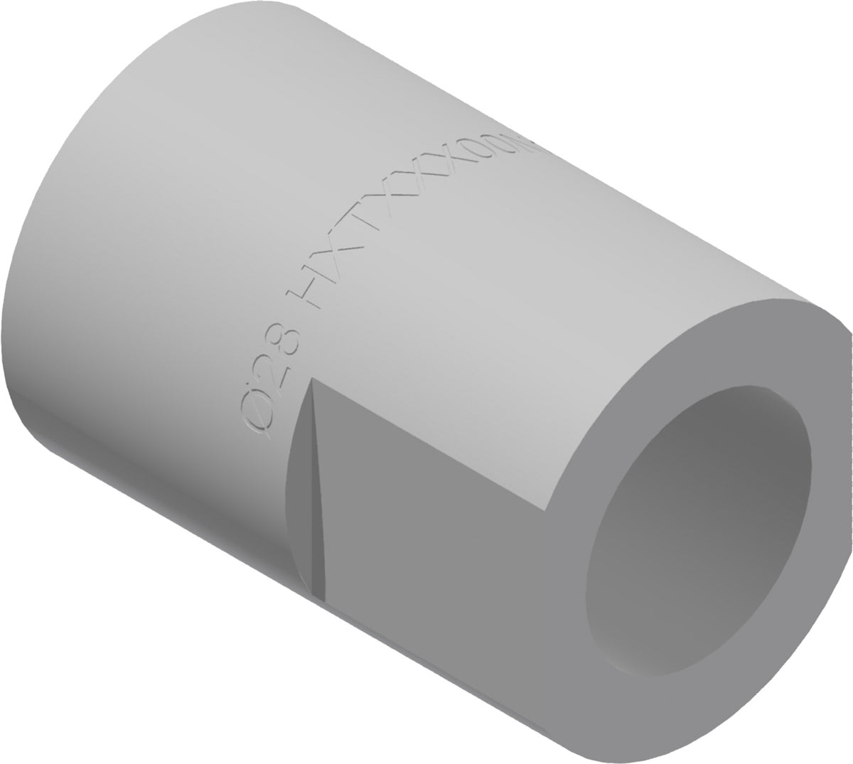 Mounting socket short