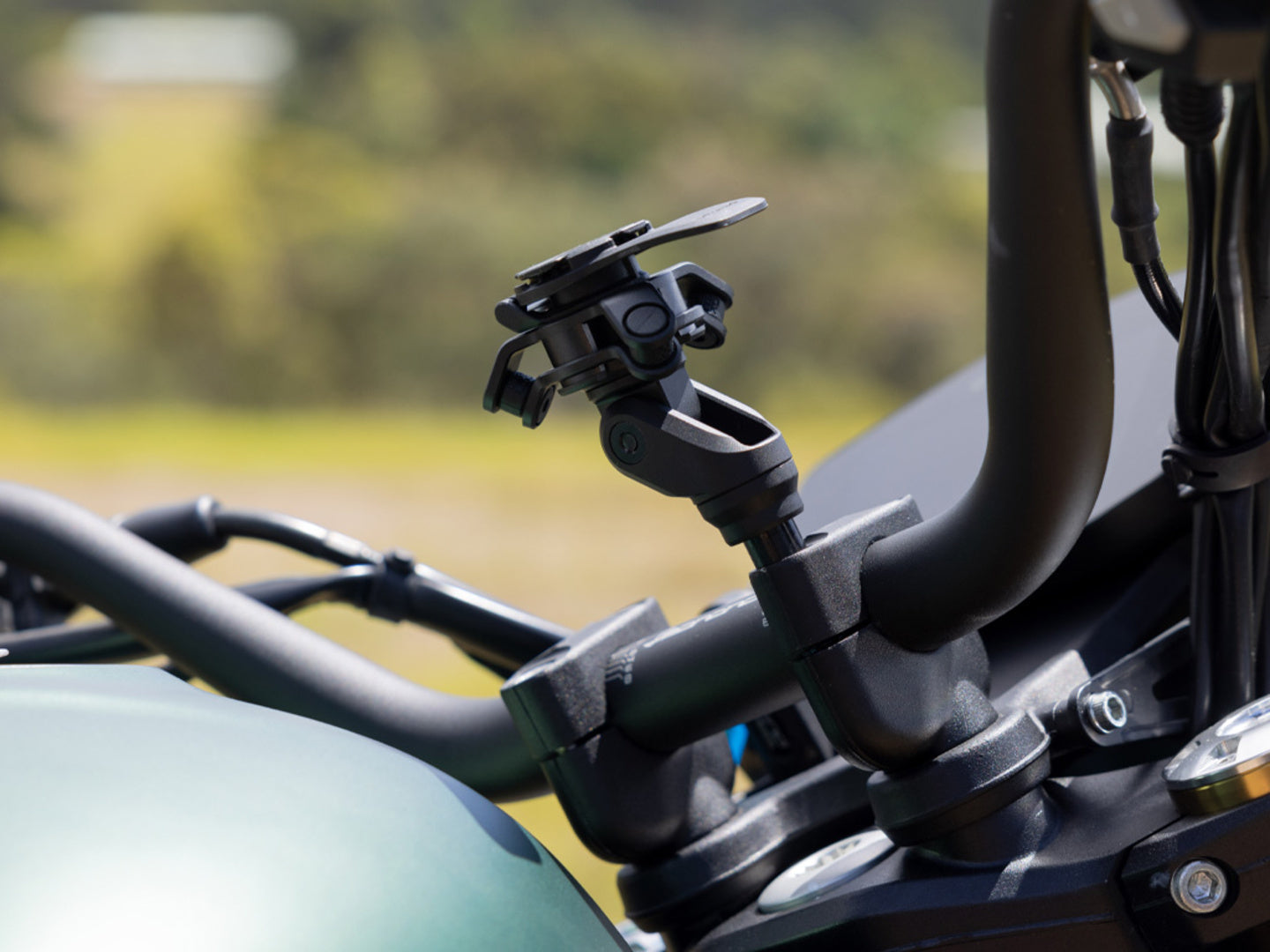 Motorcycle Handlebar Clamp Mount Pro