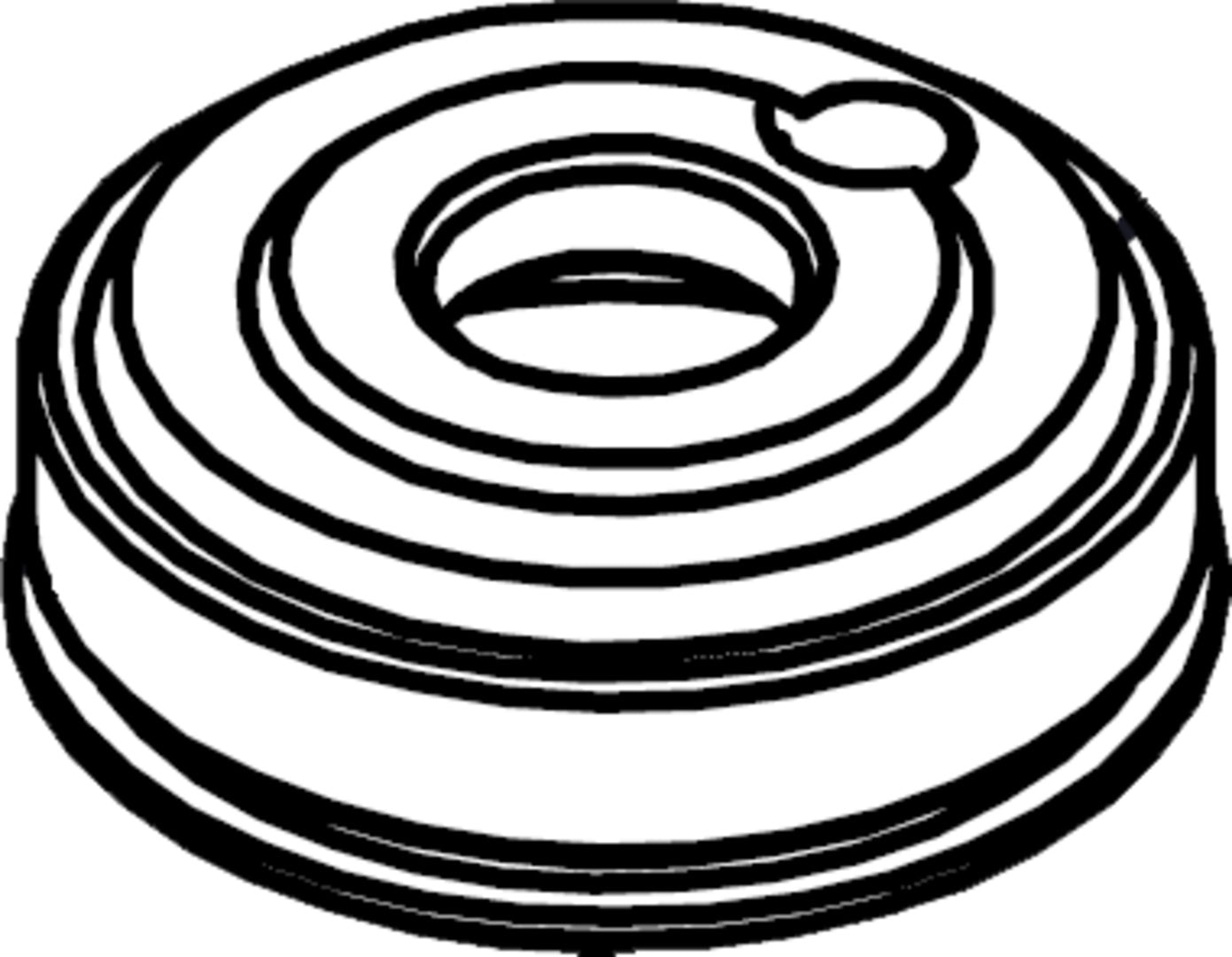 Circuit-Mast Shaft End Cap +Copper Silencer