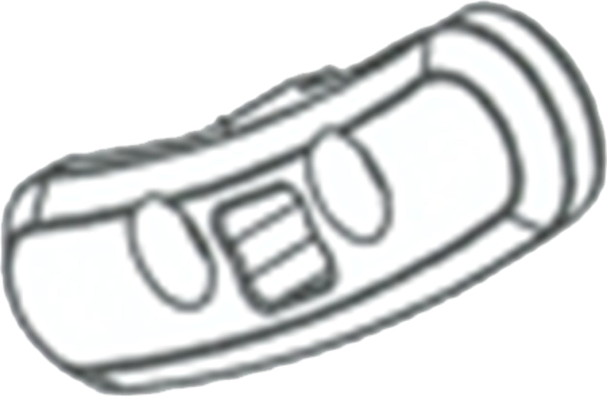 Rear Left Connecting Rod + Flange DU Bearing