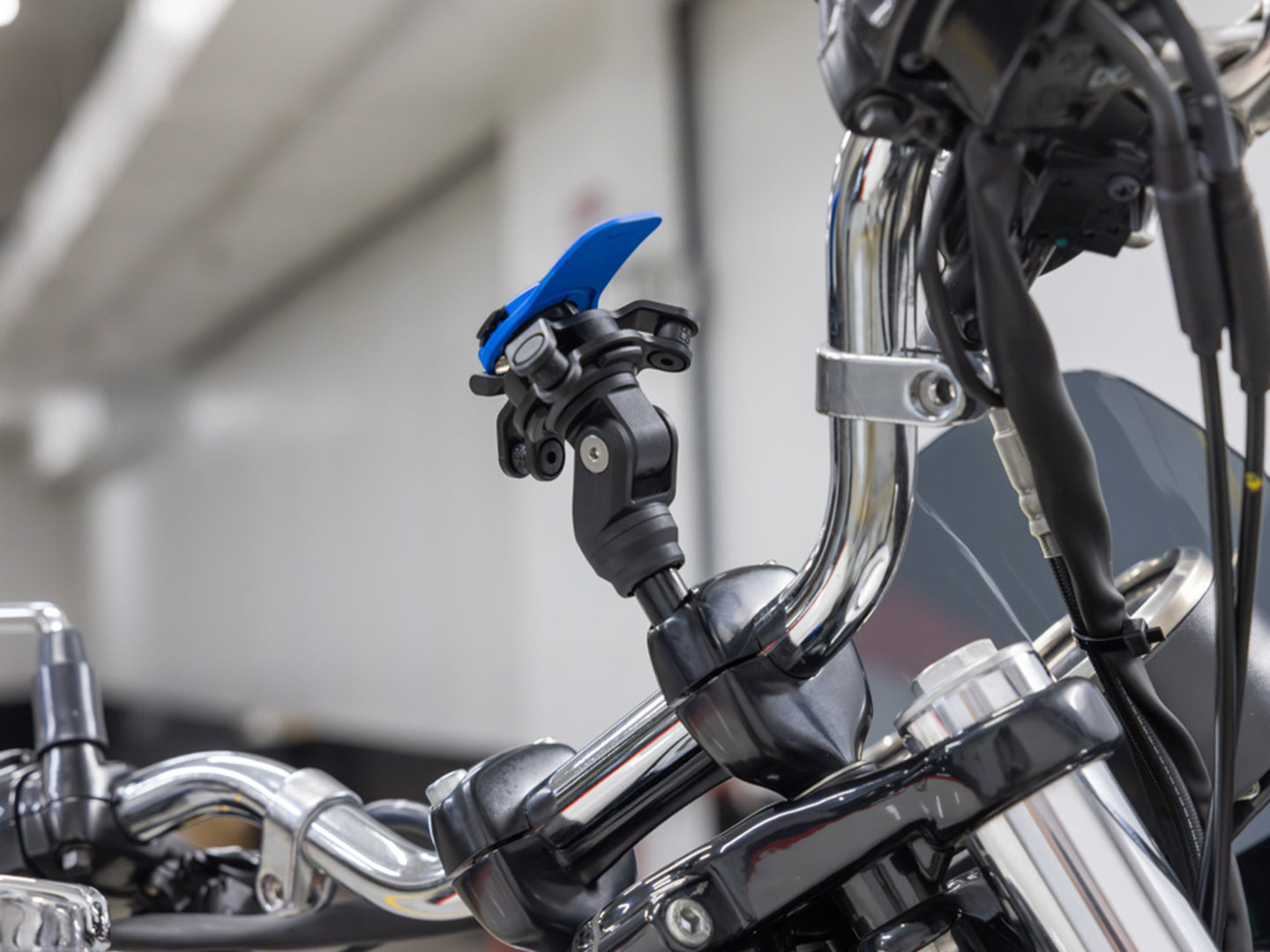 Motorcycle Handlebar Clamp Mount