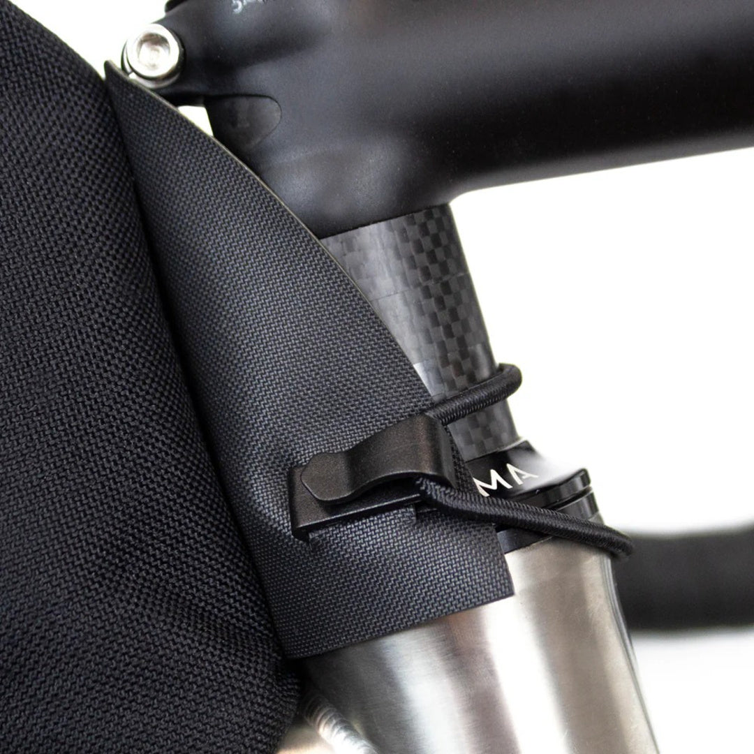 Bolt-on top tube bag