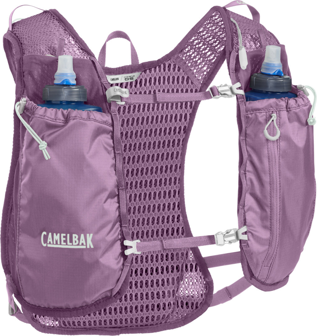 Women's trail run vest lavender