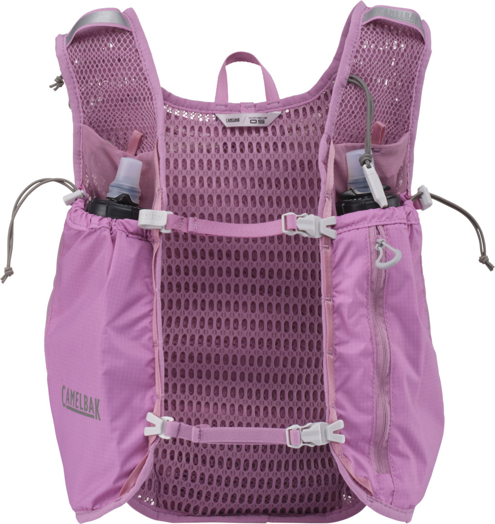 Women's trail run vest lavender