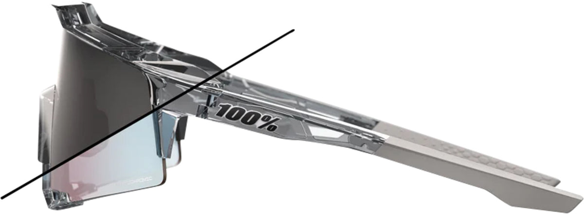 Speedcraft Polished Translucent - Rose Mirror Photochromic Lens