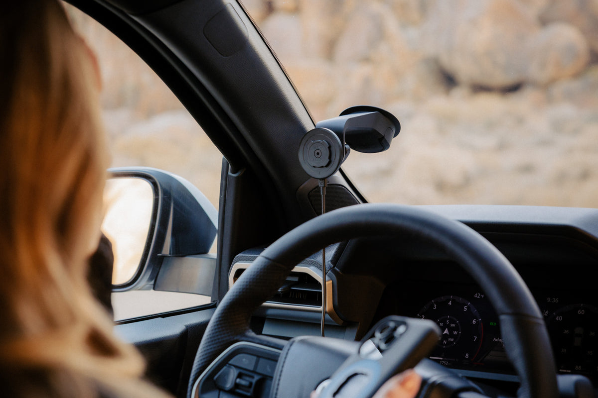 Quad Lock Window/Dash Car Mount - V6
