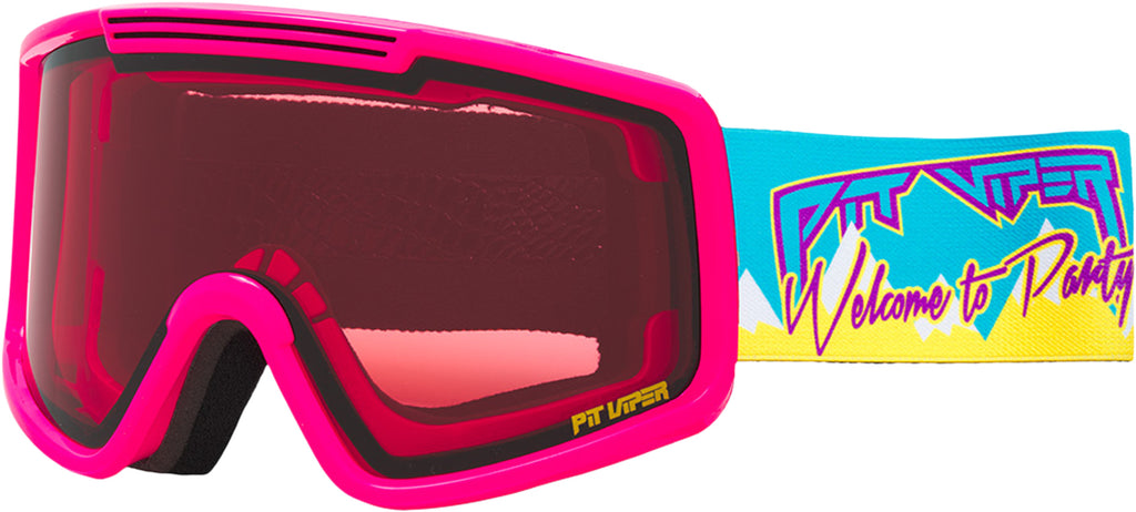 The Party Mountain French Fry Goggle - Rose Large