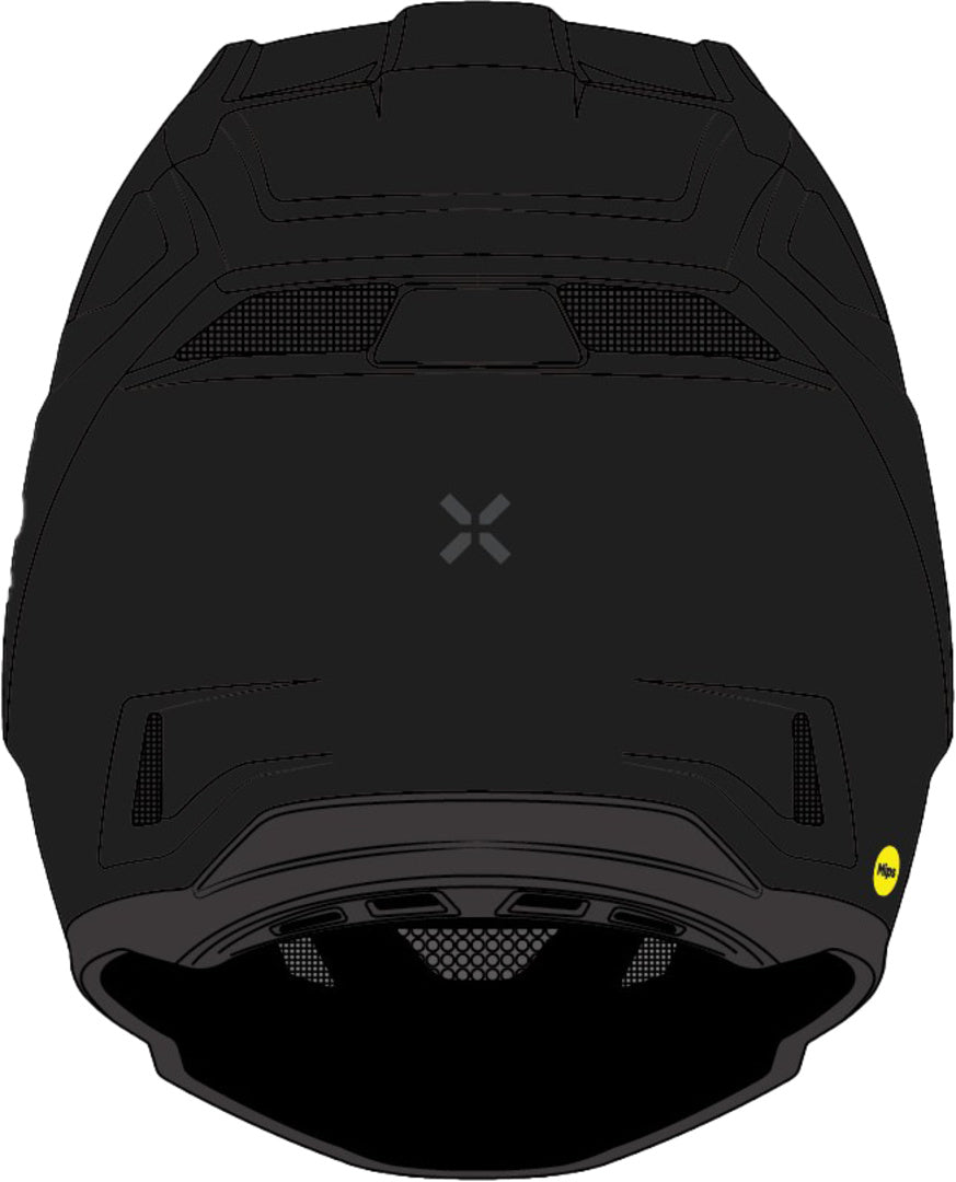Trigger MX 1.0 Chalky MIPS Full-Face Helmet, Matte Metallic