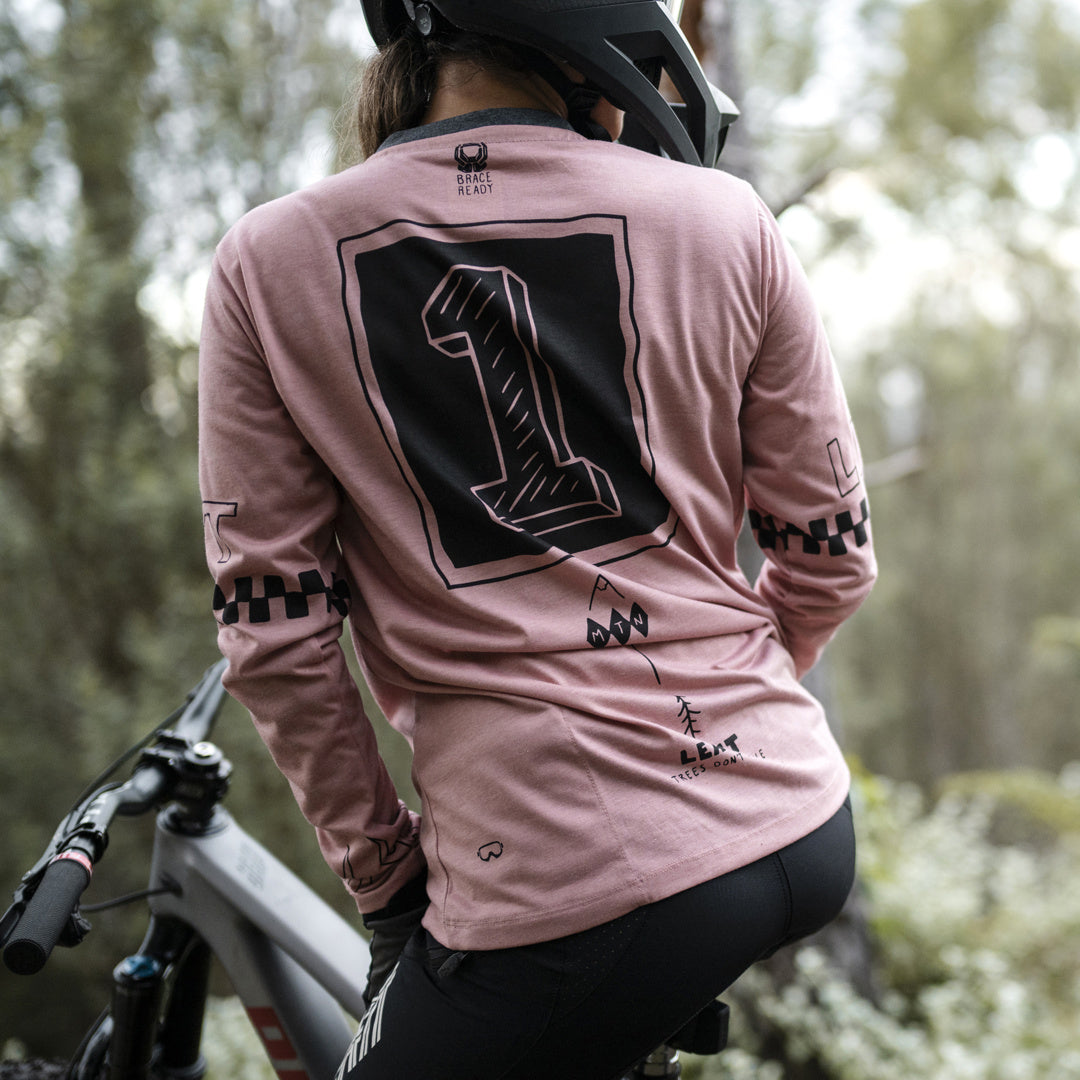 MTB Gravity 3.0 Long Sleeve Jersey W dusty