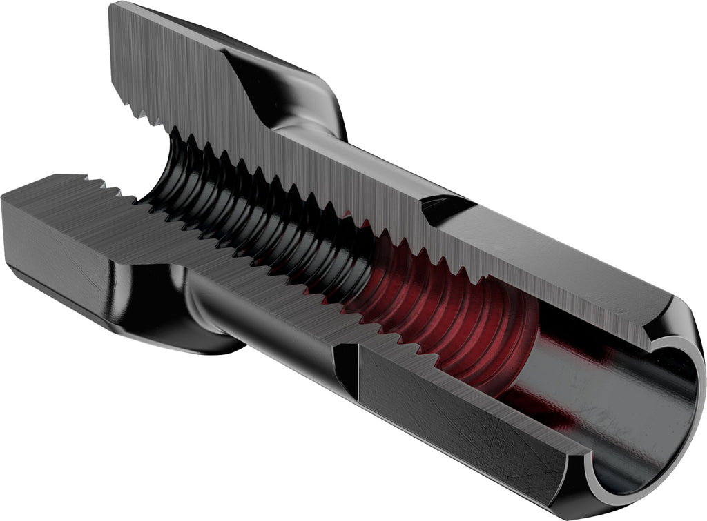 Flat Hex Pro Head Nipple Aluminum PL 2.0/13mm