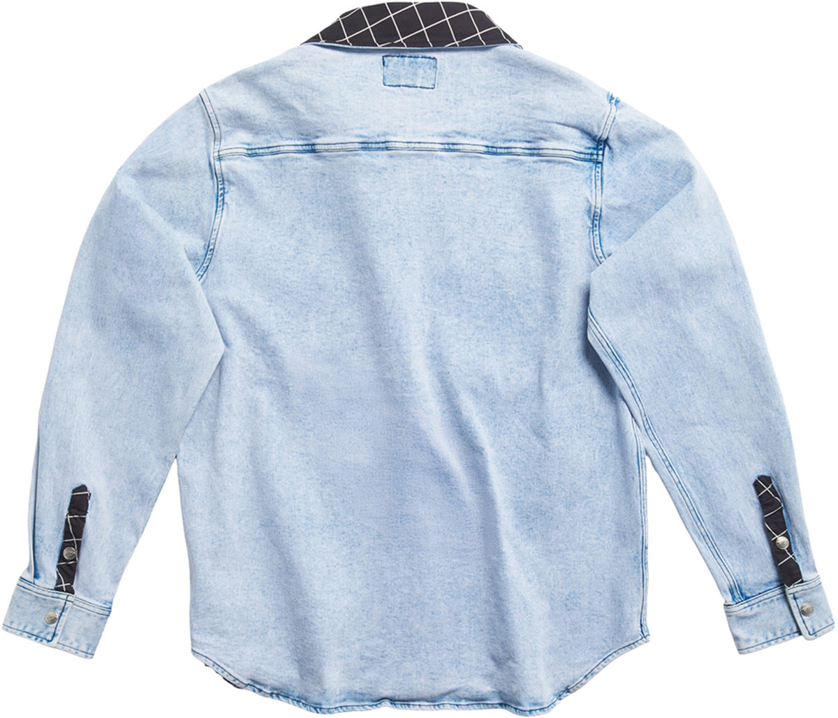 The Surge Matrix Sport Denim Button Down denim
