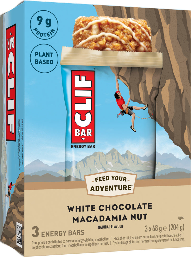 CLIF Bar Chocolate Macadamia Nut (3pcs.)