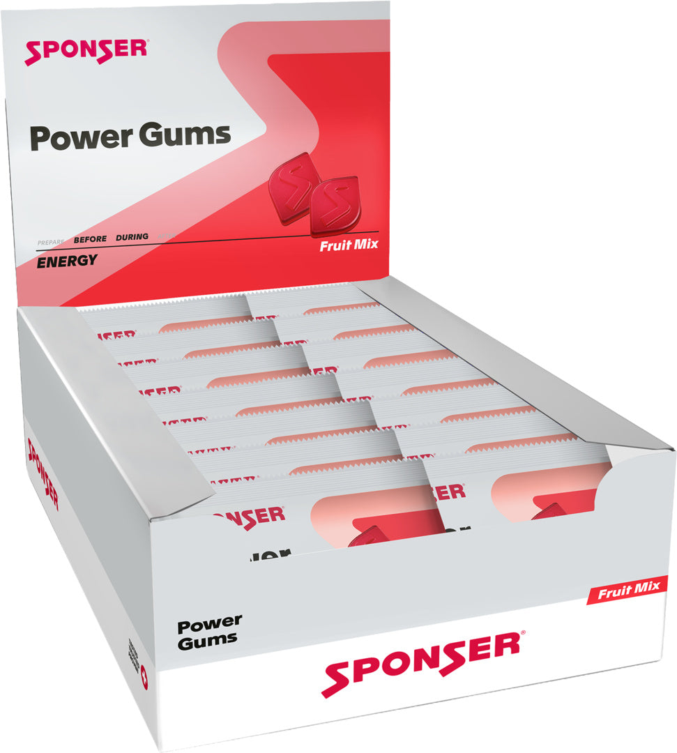 Power Gums, FRUIT MIX Display (20 x 75 g)