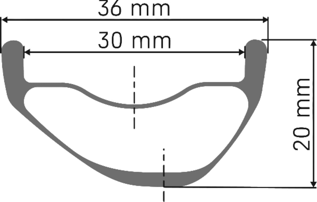 XRC 1500 SPLINE wheel 29" CL 30 110/15