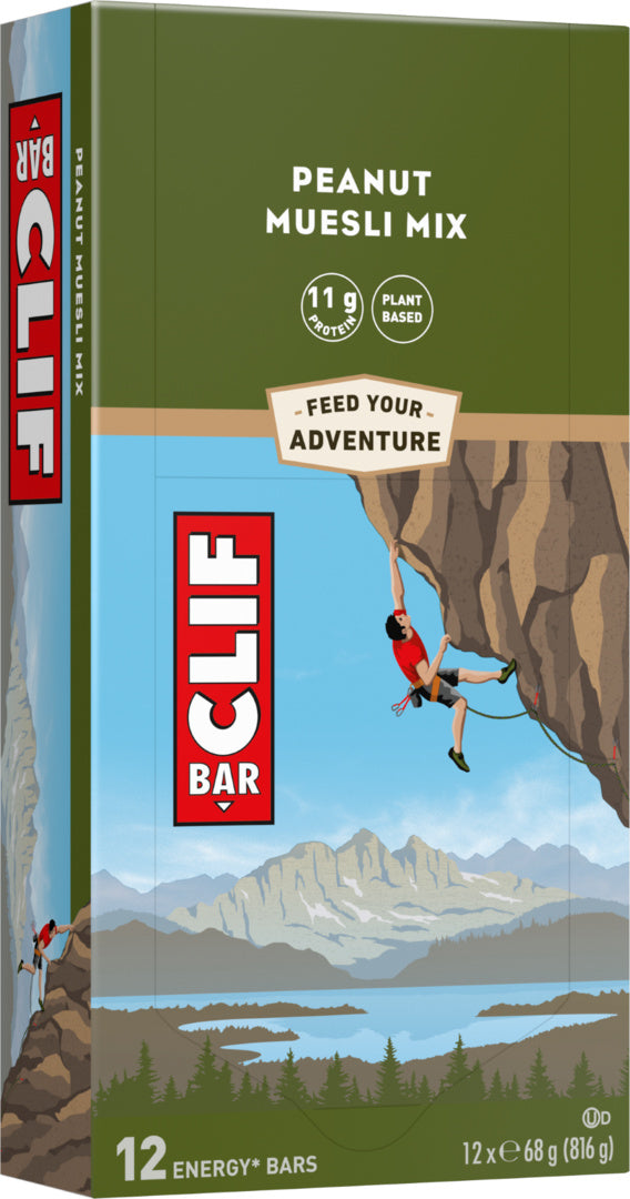 CLIF Bar Peanut Muesli Mix (12 pieces)