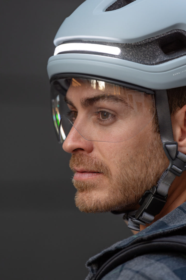 Helmet Visor Aura - Clear Lens