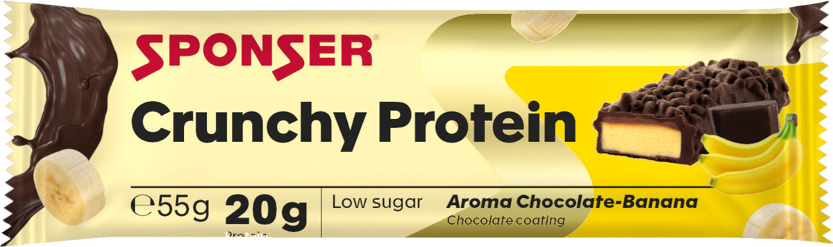 Crunchy Protein, CHOCOLATE BANANA (15 x 55 g)