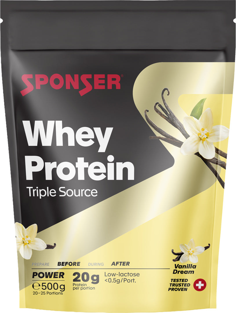 Whey TripleSource, VANILLA bag (500 g)