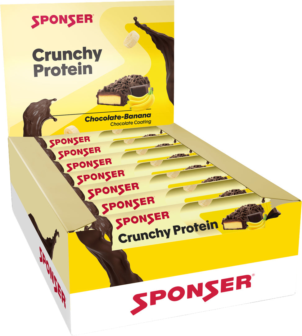 Crunchy Protein, CHOCOLATE BANANA (15 x 55 g)