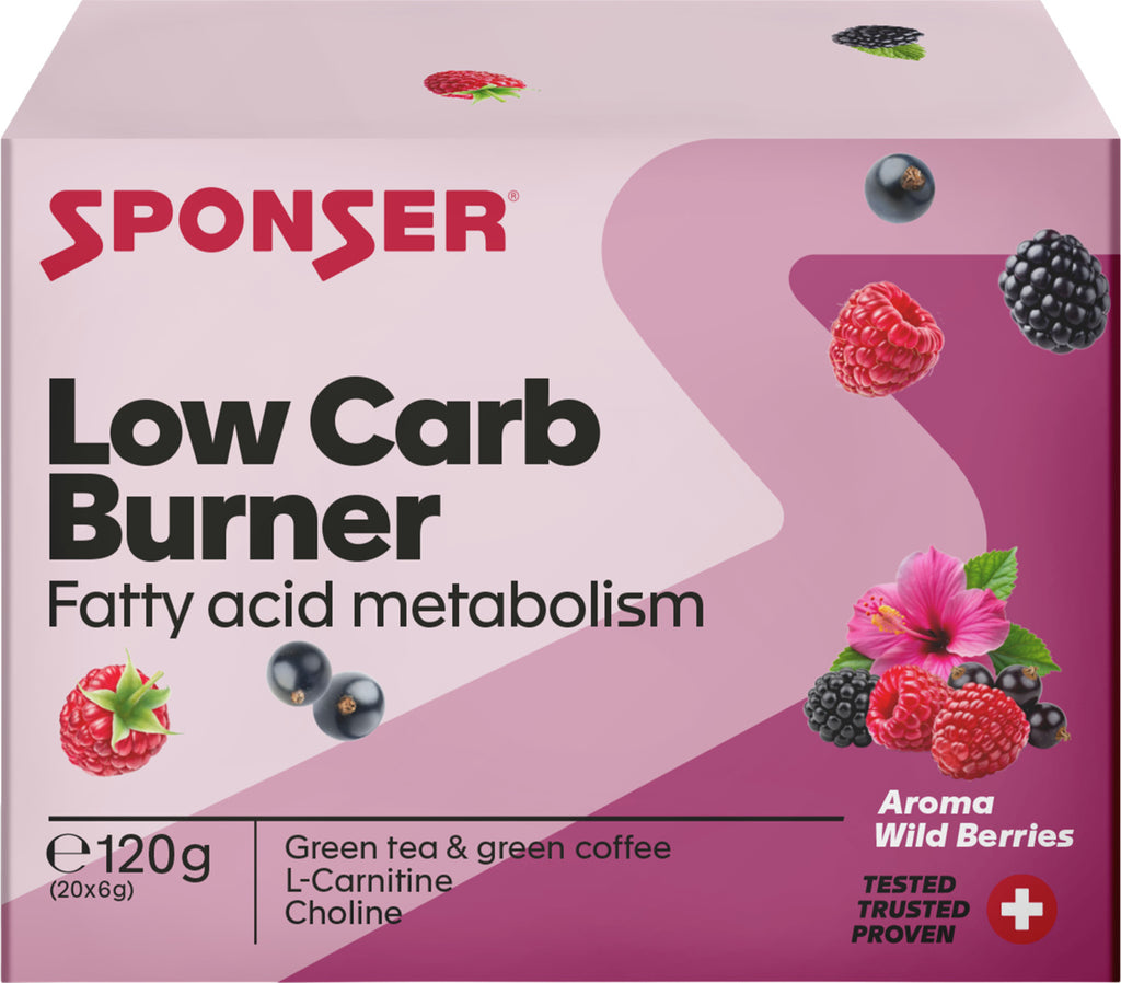 Low Carb Burner, WILD BERRIES (20 x 6 g)