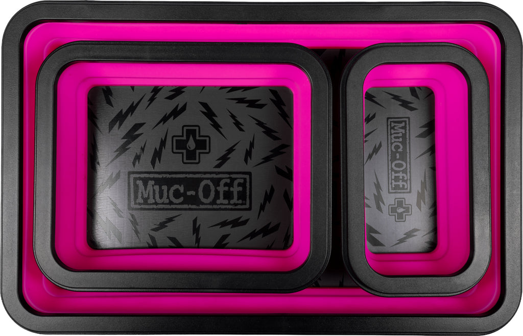 Silicone Collapsible Magnetic Trays Set of 3