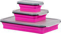 Silicone Collapsible Magnetic Trays Set of 3